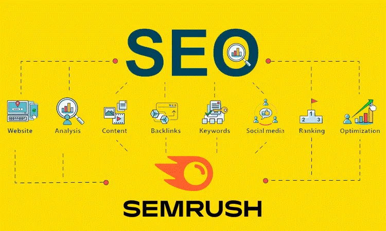 تحلیل و آنالیز سئو با اکانت semrush