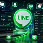 پنل خدمات لاین | افزایش ممبر، فالوور و تعامل لاین با قیمت مناسب
