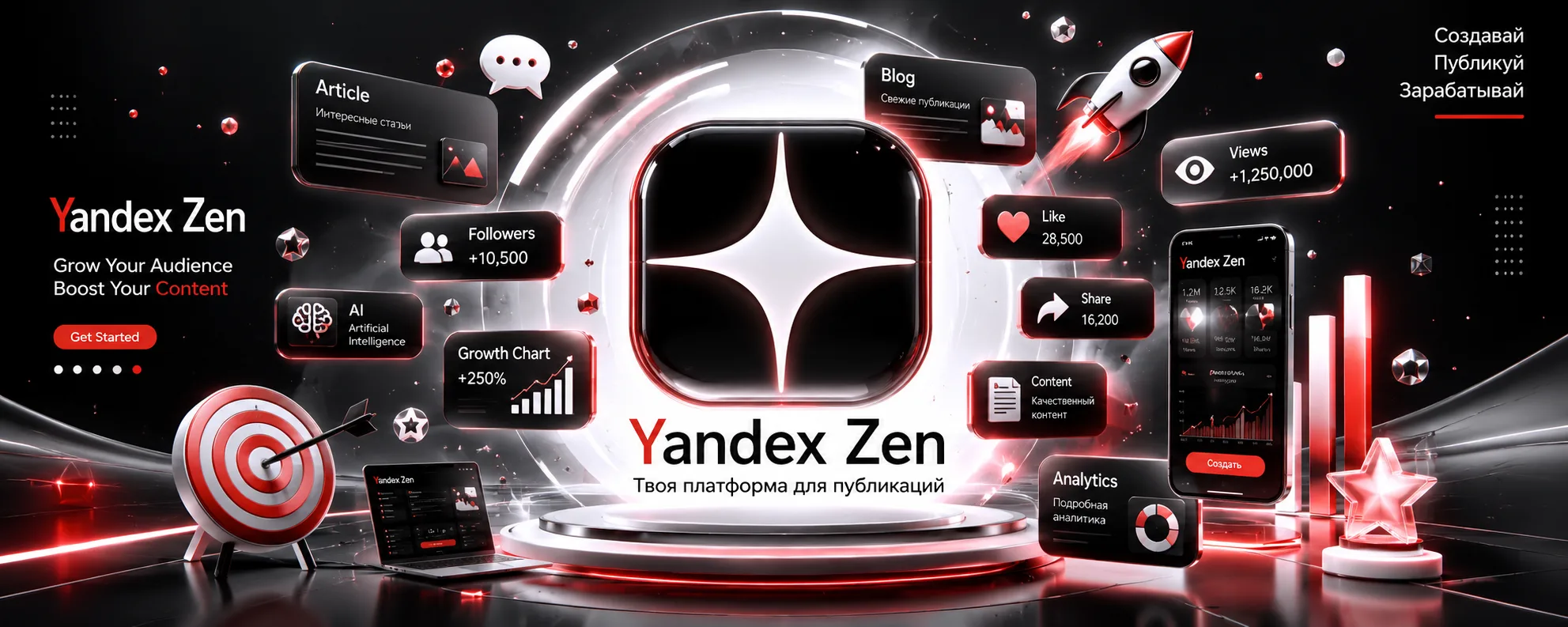 پنل خدمات یاندکس زن |  کیفیت بالا، تحویل سریع و قیمت مناسب