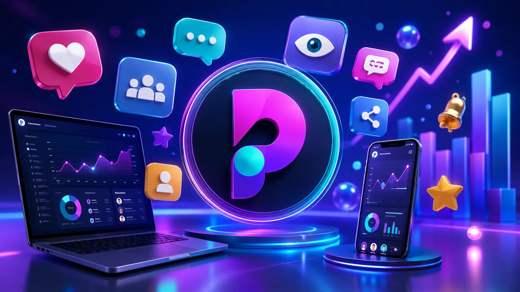 پنل خدمات پارتی دات کام | افزایش اعتبار، محبوبیت و تعامل