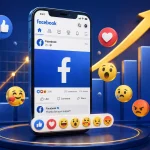 خرید ری اکشن فیسبوک | افزایش تعامل واقعی پست‌ها با تحویل سریع