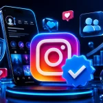 پنل خدمات تیک آبی اینستاگرام | سریع‌ترین راه برای افزایش اعتبار پیج