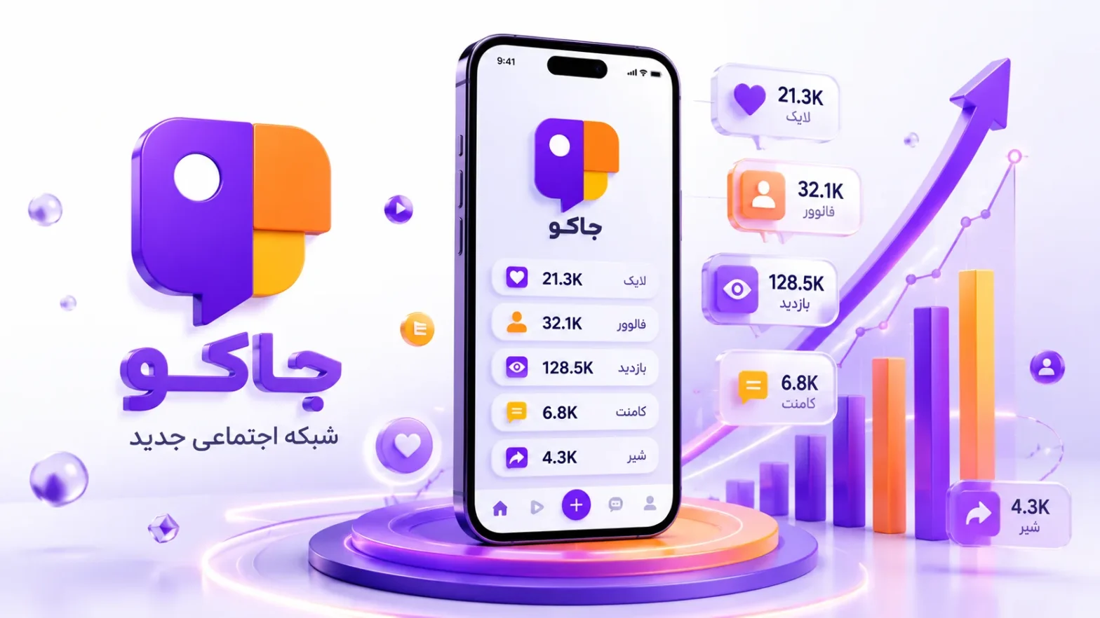 پنل خدمات جاکو | افزایش لایک، فالوور، بازدید و شیر با بهترین قیمت