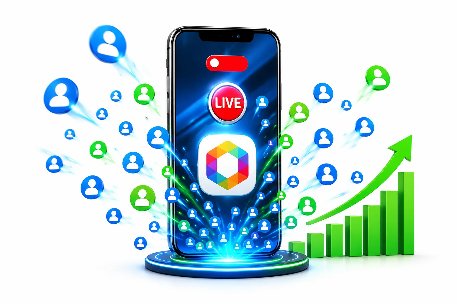 خرید پخش زنده (لایو) روبیکا | افزایش بازدید و تعامل با تحویل سریع
