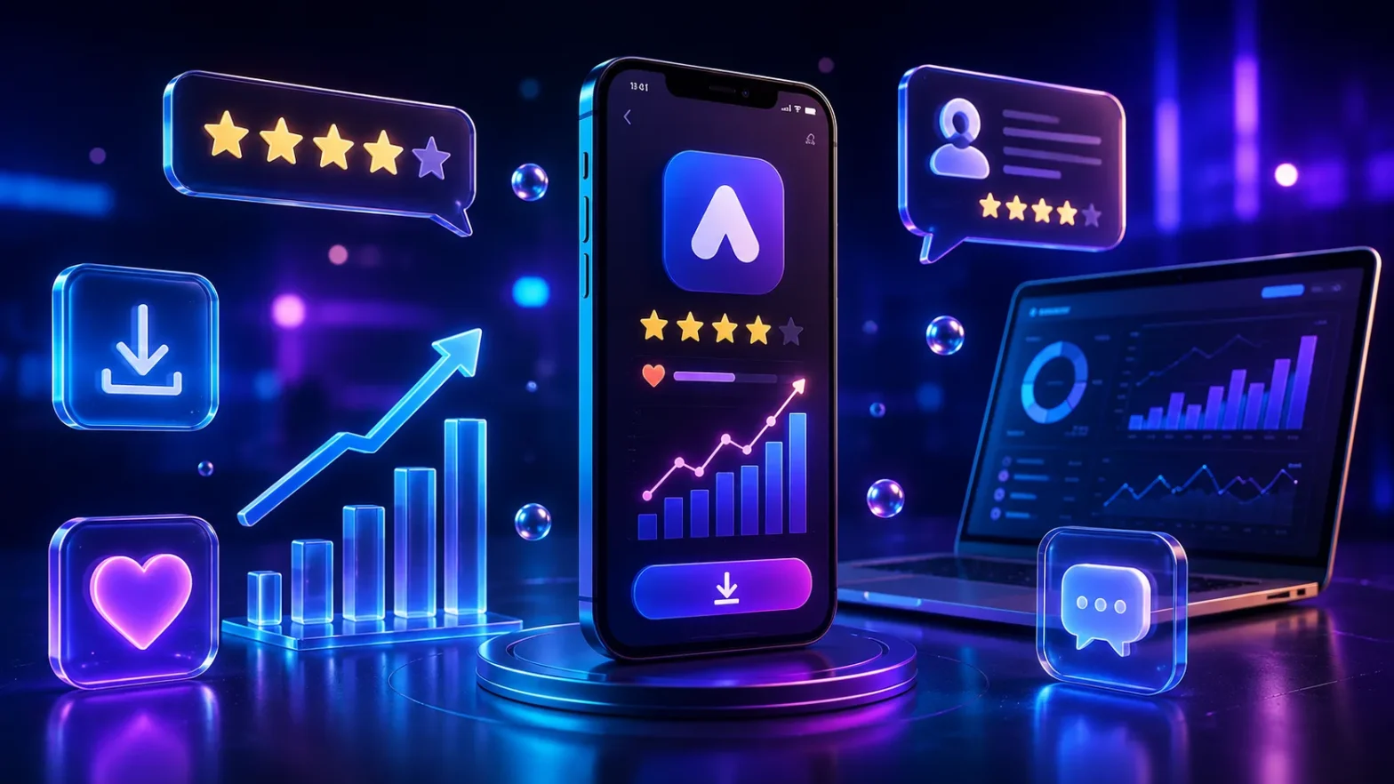 پنل خدمات نصب اپ موبایل |  افزایش اعتماد و رشد اپلیکیشن‌